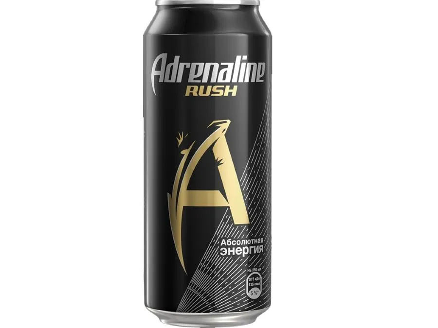 Напиток энергетический Adrenaline Rush 0.25л