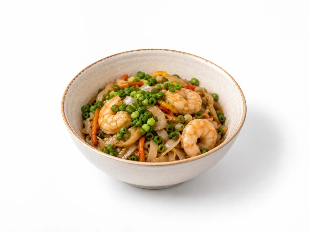Wok с морепродуктами