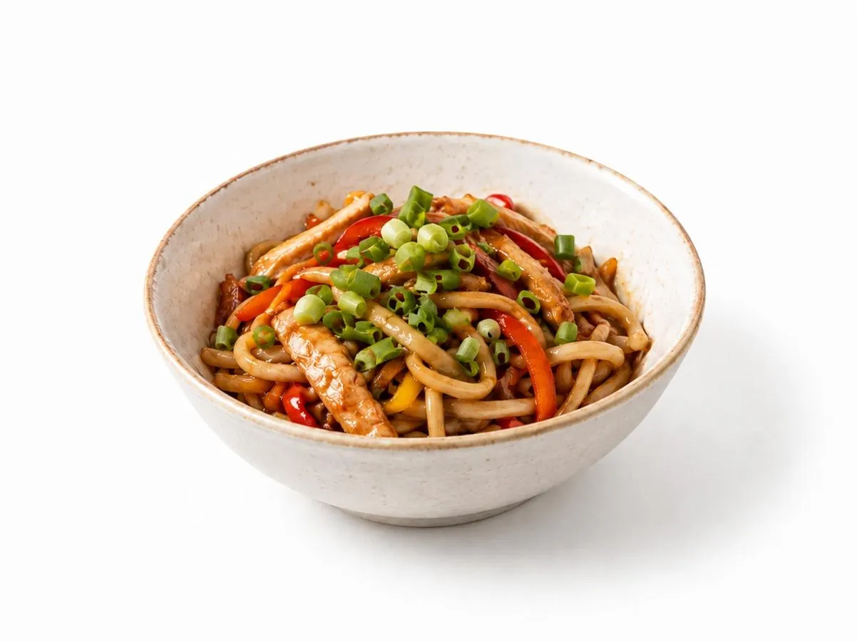 Wok с курицей